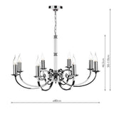 Candelabru MURRAY MUR0850 Lucente - Home & Lighting