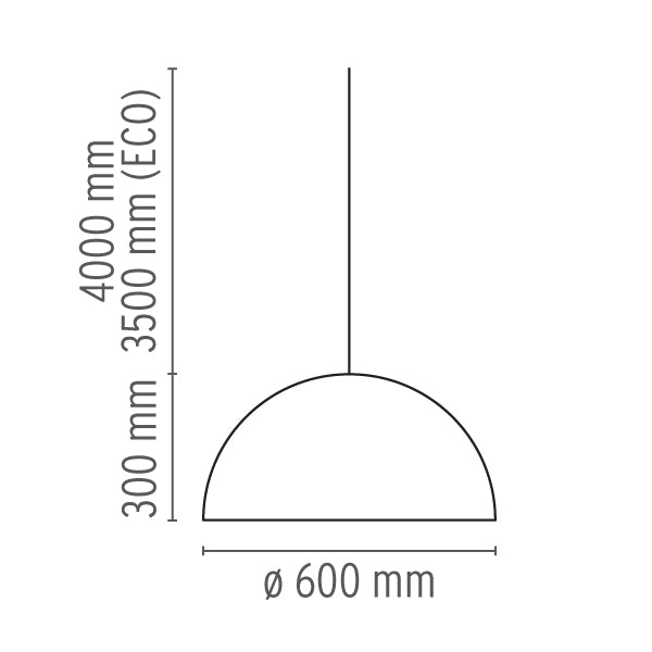 Lustra Skygarden 1 Eco F6411047 Lucente - Home & Lighting