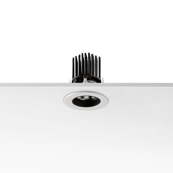 Spot Incastrat Light Soldier Fixed Ø75 48° WIDE FLOOD 03.4302.30 Lucente - Home & Lighting