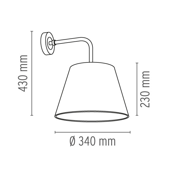 Aplica Romeo Outdoor W1 Pvc Fl F6460002 Lucente - Home & Lighting