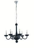 Candelabru I-Alfiere/6 Nero Lucente - Home & Lighting