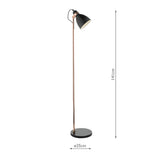Lampadar FREDERICK FRE4922 Lucente - Home & Lighting