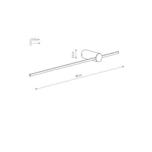 Aplica SABER LED M 4000K 10853