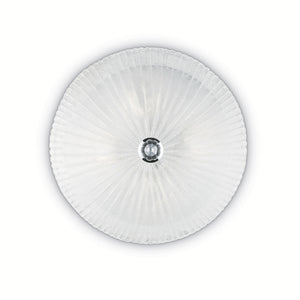 Plafoniera Shell Pl6 Transparente 008622 Lucente - Home & Lighting