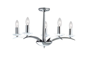 Lustra Kensington 7545-5Cc Lucente - Home & Lighting