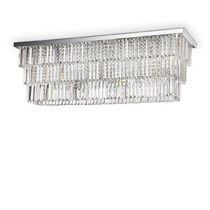 Lustra Martinez Pl8 Transparente 166285 Lucente - Home & Lighting
