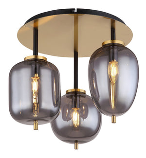Plafoniera BLACKY I 15345-3DMM