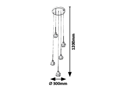Lustra KASSIA 5396 Lucente - Home & Lighting