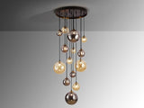 Lustra DARK 439015 Lucente - Home & Lighting