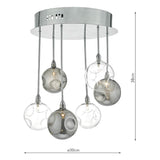 Lustra QUINN QUI0610 Lucente - Home & Lighting