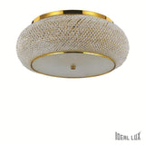 Plafoniera Pasha' Pl10 Oro 100791 Lucente - Home & Lighting