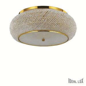 Plafoniera Pasha' Pl10 Oro 100791 Lucente - Home & Lighting