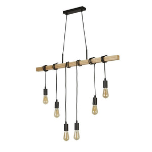 Lustra WOODY 95041-6BR Lucente - Home & Lighting