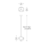Lustra Rock P0488-01F-U8Ac Lucente - Home & Lighting