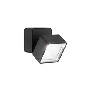 Aplica OMEGA AP SQUARE NERO 4000K 285535 Lucente - Home & Lighting