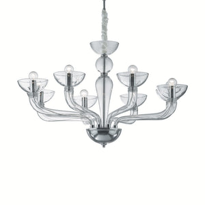 Candelabru Casanova Sp8 Transparente 044255 Lucente - Home & Lighting