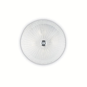 Plafoniera Shell Pl3 Transparente 008608 Lucente - Home & Lighting