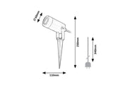 Spot Exterior KROBIA 7814 Lucente - Home & Lighting