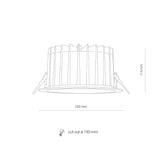 Spot Incastrat CL KEA LED 40W 4000K 8767