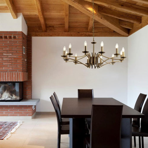 Candelabru ASCOT 41312-12AB Lucente - Home & Lighting