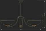 Candelabru N N-Zw-2(P) Lucente - Home & Lighting
