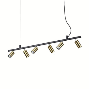 Lustra Dynamite Sp6 Ottone Satinato 244648 Lucente - Home & Lighting
