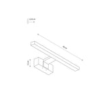 Aplica CEZANNE LED S 3000K 10665