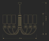 Candelabru Lea Lea-Zw-6(Z/A) Lucente - Home & Lighting