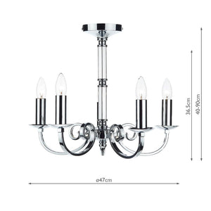 Candelabru MURRAY MUR0550 Lucente - Home & Lighting