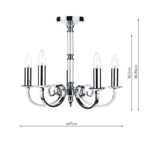 Candelabru MURRAY MUR0550 Lucente - Home & Lighting