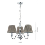 Candelabru ELLIS LA3743655-Q Lucente - Home & Lighting