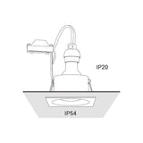 Spot Incastrat DELTA 8370 Lucente - Home & Lighting