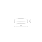 Plafoniera LID ROUND LED 25W 4000K 10416