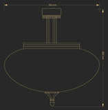 Plafoniera Decor Dec-Pl-3(P) Lucente - Home & Lighting