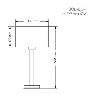 Veioza BOLT BOL-LG-1(N) Lucente - Home & Lighting