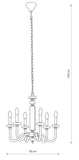 Candelabru HAMPTON IV 8154 Lucente - Home & Lighting