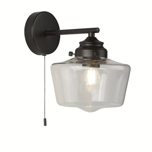Aplica School House 8708-1Bk Lucente - Home & Lighting