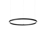 Lustra ORACLE SLIM SP D050 ROUND 3000K DALI NERO 304366