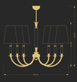 Candelabru Napoli Nap-Zw-6(N/A) Lucente - Home & Lighting