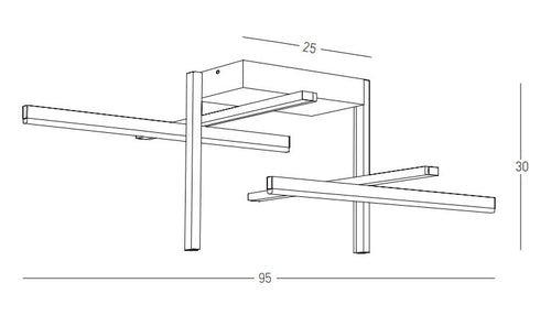 Plafoniera 22027