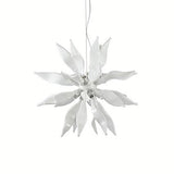 Lustra Leaves Sp8 Bianco 111957 Lucente - Home & Lighting