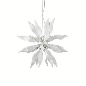 Lustra Leaves Sp8 Bianco 111957 Lucente - Home & Lighting