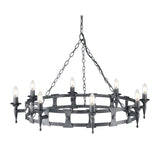 Candelabru SAXON SAX8 BLK/SIL Lucente - Home & Lighting