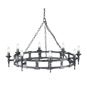 Candelabru SAXON SAX8 BLK/SIL Lucente - Home & Lighting