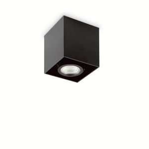 Spot Aplicat MOOD PL1 D09 SQUARE NERO 243948 Lucente - Home & Lighting