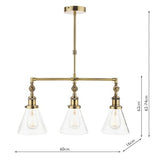 Lustra ISAAC LA3688629-Q Lucente - Home & Lighting