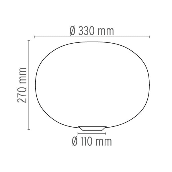 Veioza Glo-Ball Basic 1 F3021000 Lucente - Home & Lighting