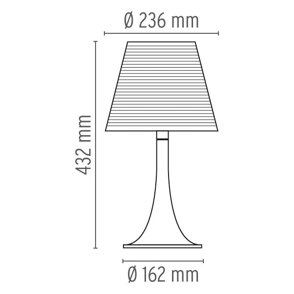 Veioza Miss K F6255035 Lucente - Home & Lighting