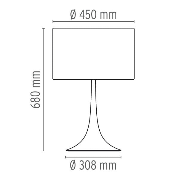Veioza Spun Light T2 F6611021 Lucente - Home & Lighting