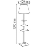 Lampadar Bibliotheque Nationale F1011046 Lucente - Home & Lighting